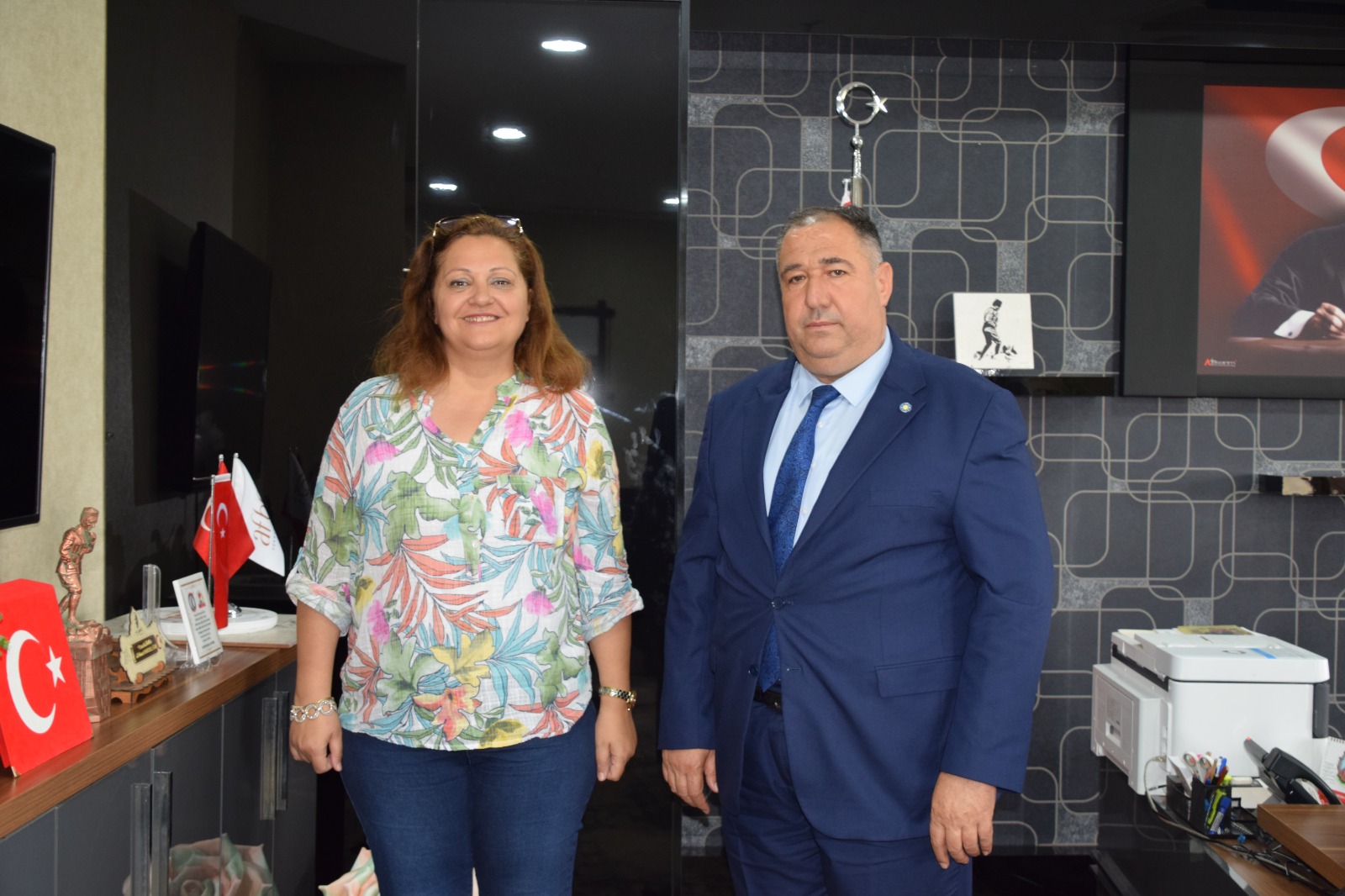 İYİ PARTİ İL BAŞKANI MISIRLIOĞLU'NDAN BAŞKAN KÖKSAL'A TEŞEKKÜR ZİYARETİ