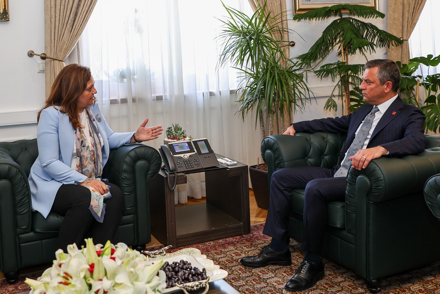 Başkan Köksal CHP Lideri Özgür Özel’i Ziyaret Etti!