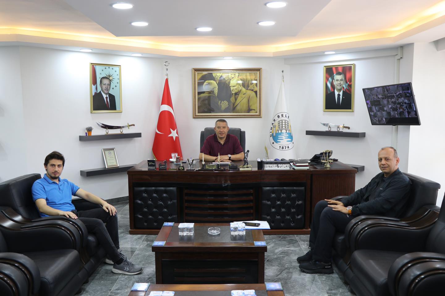Başkan Topçu’ya Uyan’dan Ziyaret Geldi