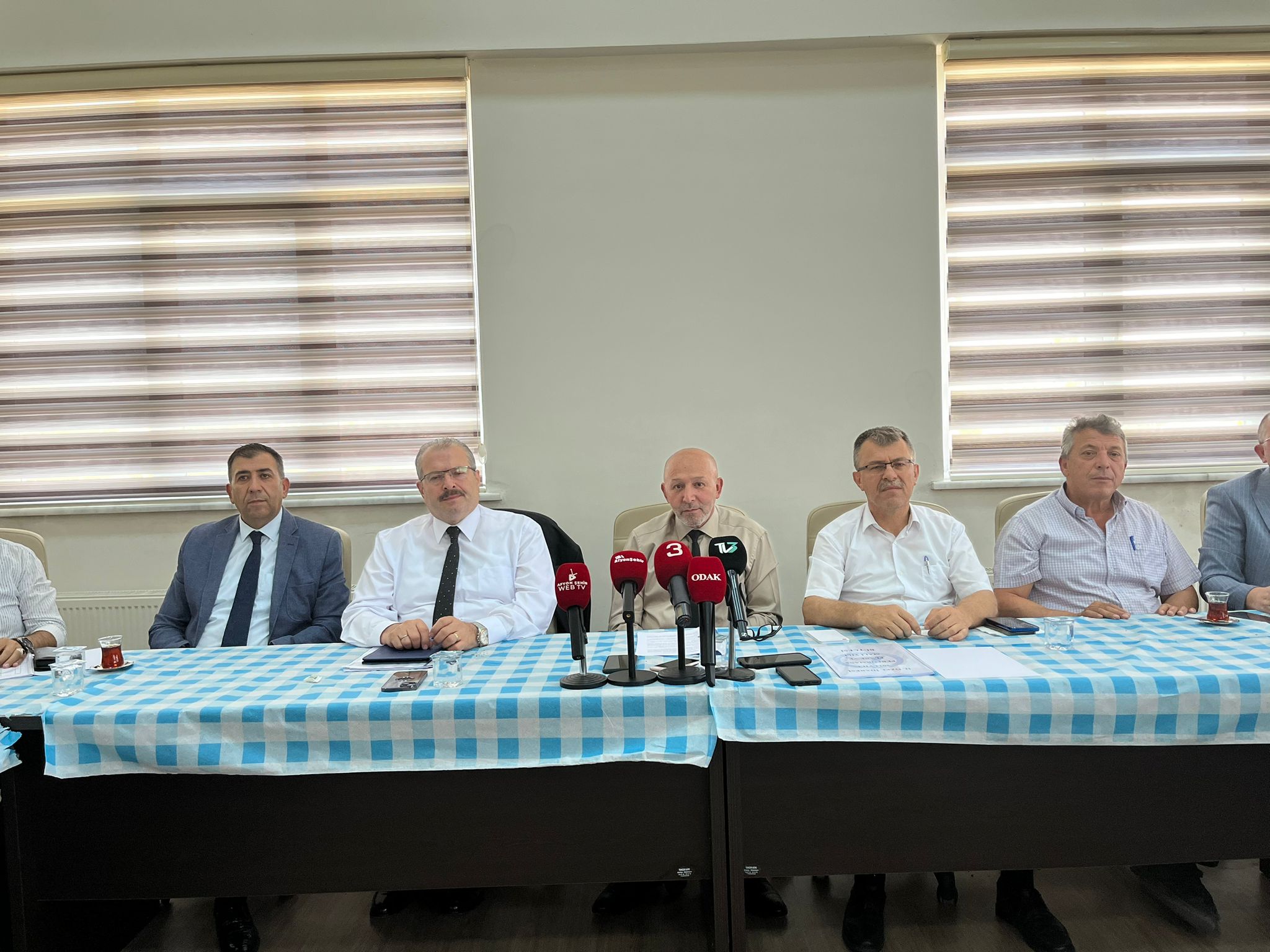 İGM BAŞKANI  SİPER VE ÜYELERİ BASIN MENSUPLARI İLE BİR ARAYA GELDİ