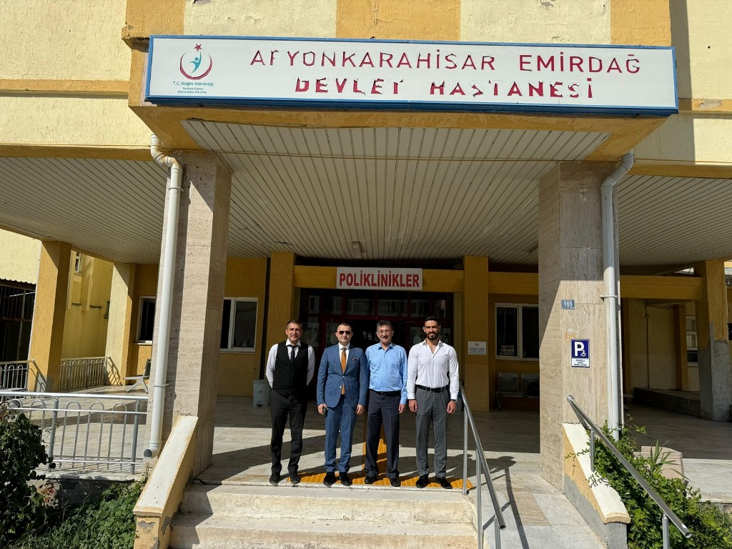 KAYMAKAM BİLİCİ SAĞLIK PERSONELİNE VEDA ETTİ