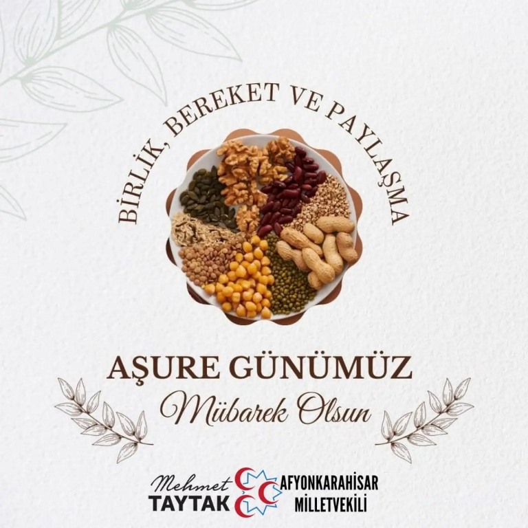 MİLLETVEKİLİ TAYTAK AŞURE GÜNÜNÜ KUTLADI