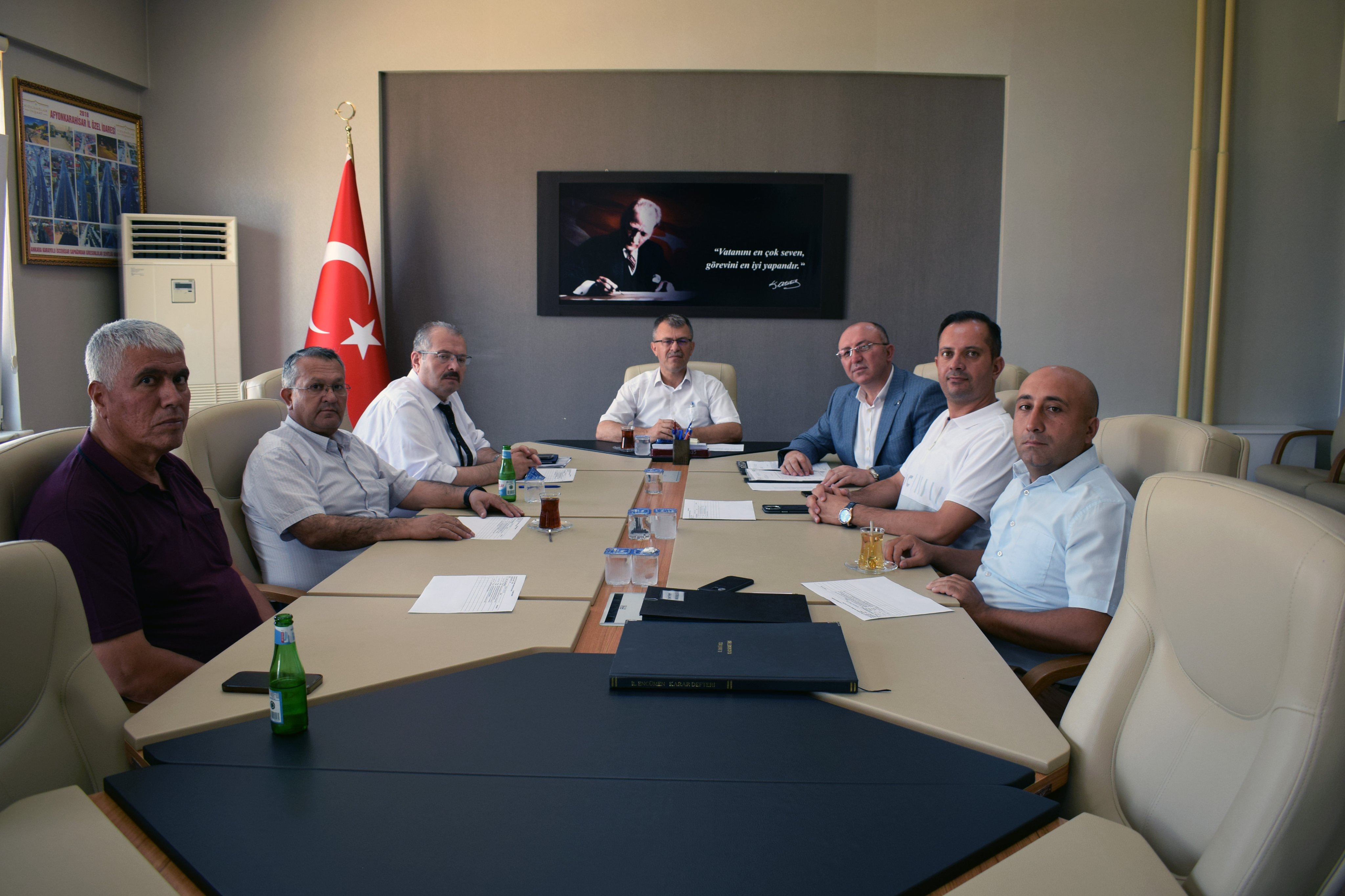 Encümenler Bilim’in Başkanlığında Toplantıda Bir Araya Geldiler