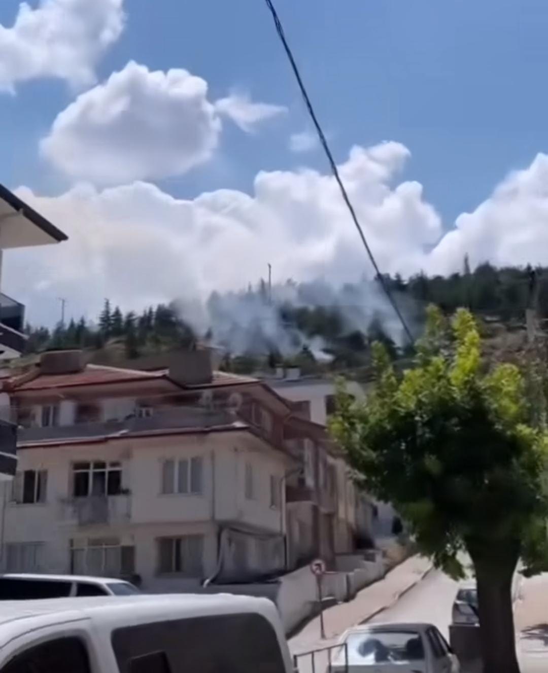 Hıdırlıktan Yine Dumanlar Yükseldi Ekipler İvedilikle Müdahale Etti