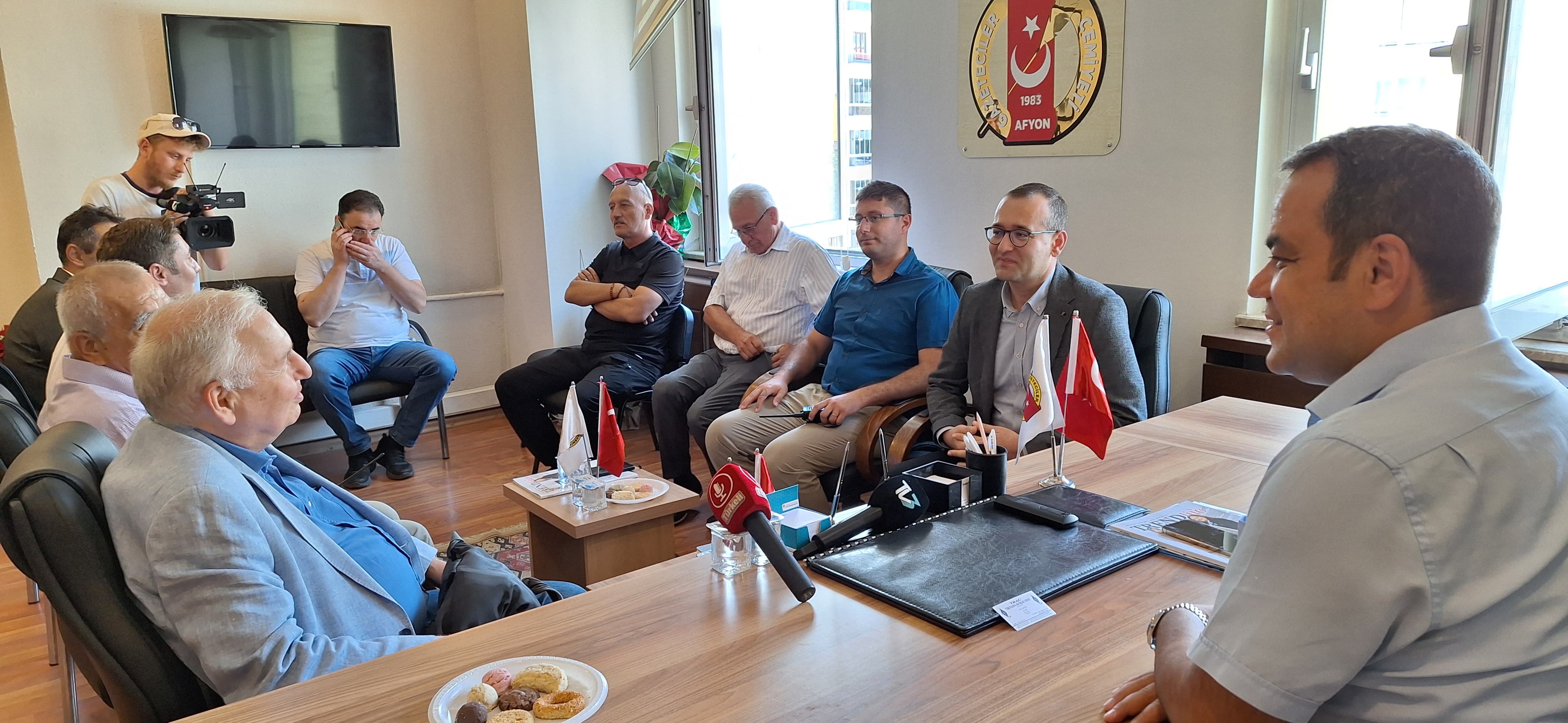 KALE ERKEK ÖĞRENCİ YURDU YÖNETİMİ, AGC'Yİ ZİYARET ETTİ