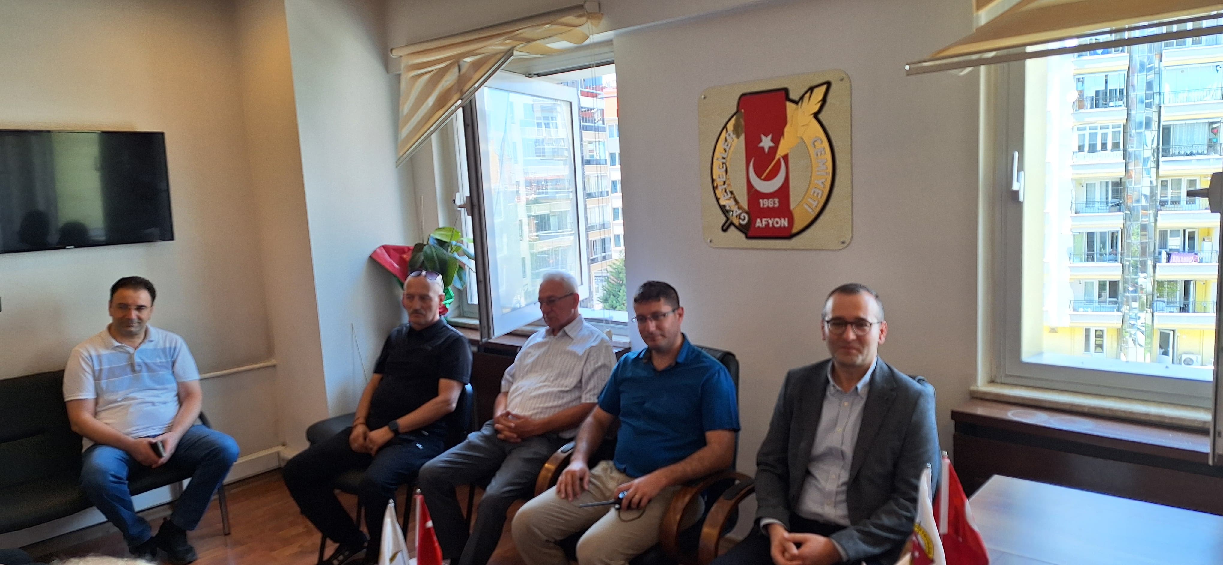 KALE ERKEK ÖĞRENCİ YURDU YÖNETİMİ, AGC'Yİ ZİYARET ETTİ