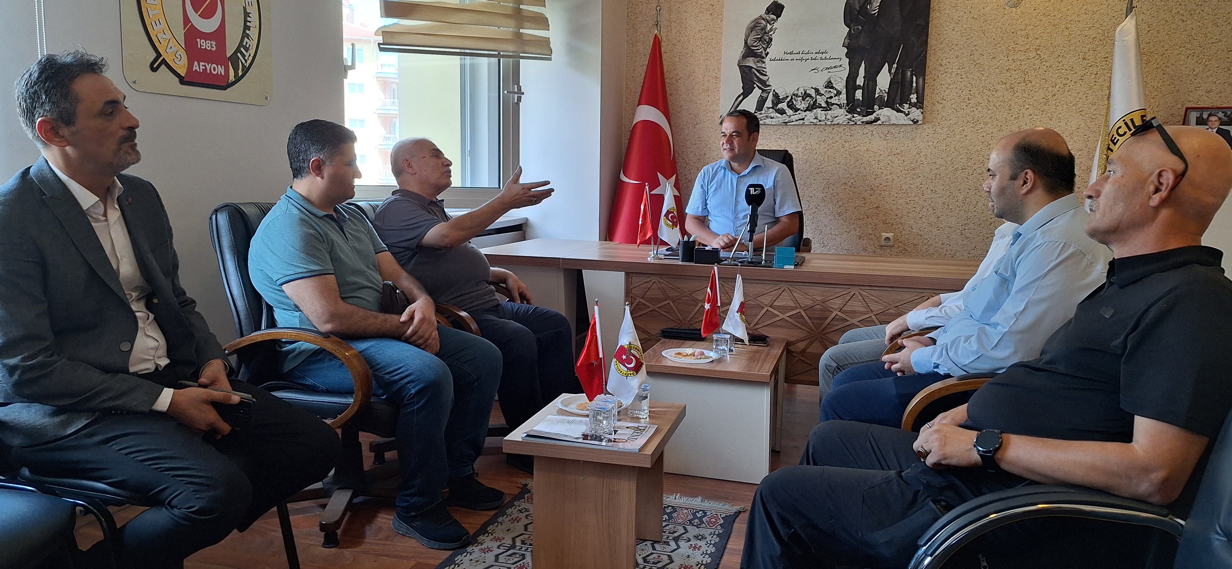 KALE ERKEK ÖĞRENCİ YURDU YÖNETİMİ, AGC'Yİ ZİYARET ETTİ