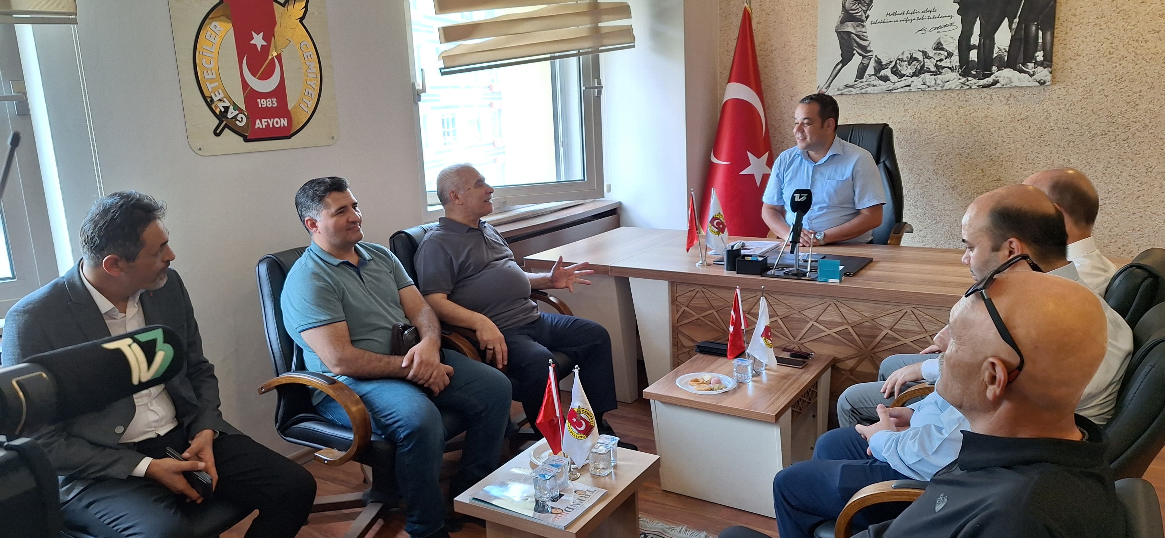 KALE ERKEK ÖĞRENCİ YURDU YÖNETİMİ, AGC'Yİ ZİYARET ETTİ