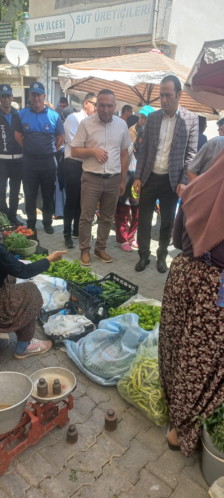 Çay’ın Yeni Kaymakamı Vatandaştan Tam Not Aldı