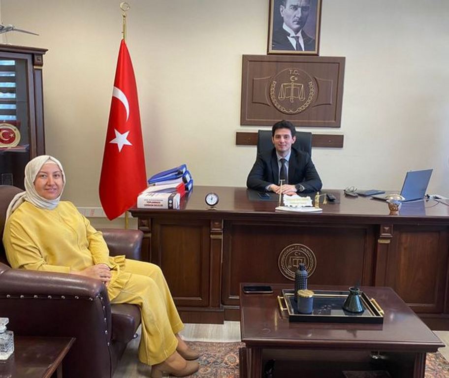 BAŞKAN KILINÇARSLAN YENİ CUMHURİYET BAŞSAVCISI DEMİREL'İ ZİYARET ETTİ