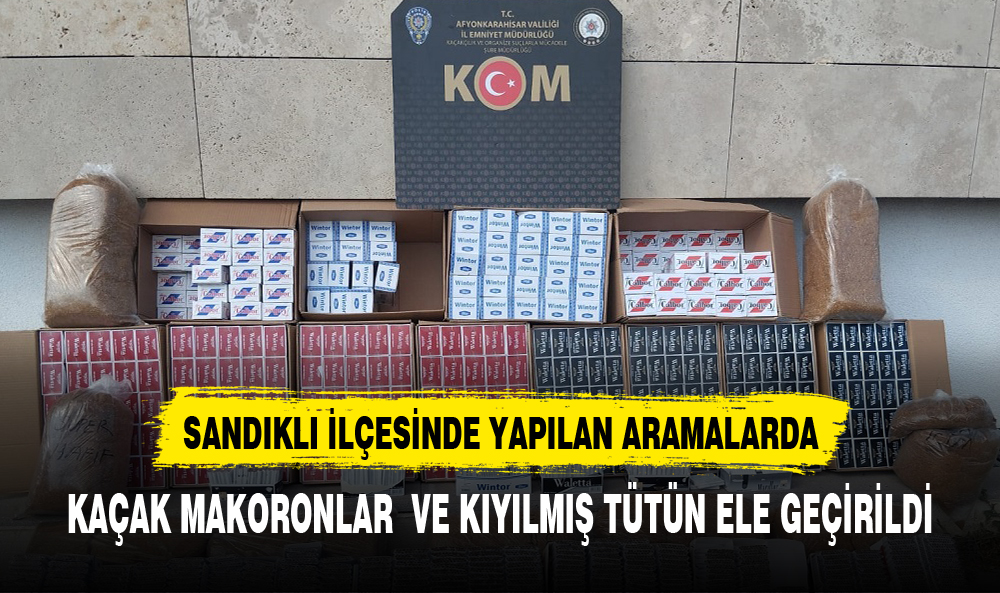 KAÇAKÇILIKLA MÜCADELE HIZ KESMEDEN DEVAM EDİYOR