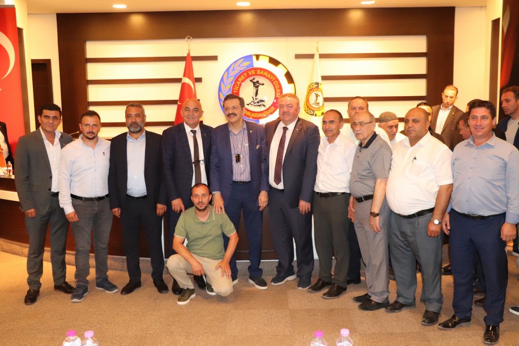 TOBB BAŞKANI HİSARCIKLIOĞLU ATSO'DA İSTİŞARE TOPLANTISI YAPTI