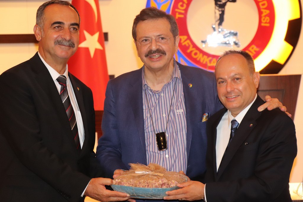 TOBB BAŞKANI HİSARCIKLIOĞLU ATSO'DA İSTİŞARE TOPLANTISI YAPTI
