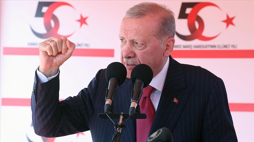 CUMHURBAŞKANI ERDOĞAN NET KONUŞTU:  “MÜZAKEREYE, GÖRÜŞMEYE, KIBRIS'TA KALICI BARIŞI VE ÇÖZÜMÜ SAĞLAMAYA HAZIRIZ”