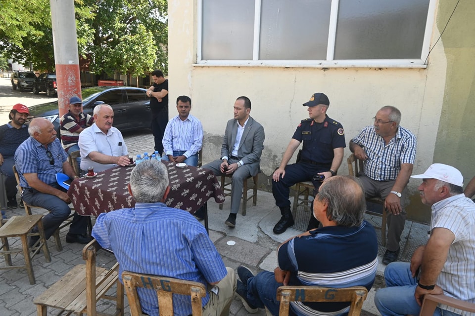 Kaymakam Topuz'dan  Eber Gölü'ne Ziyaret