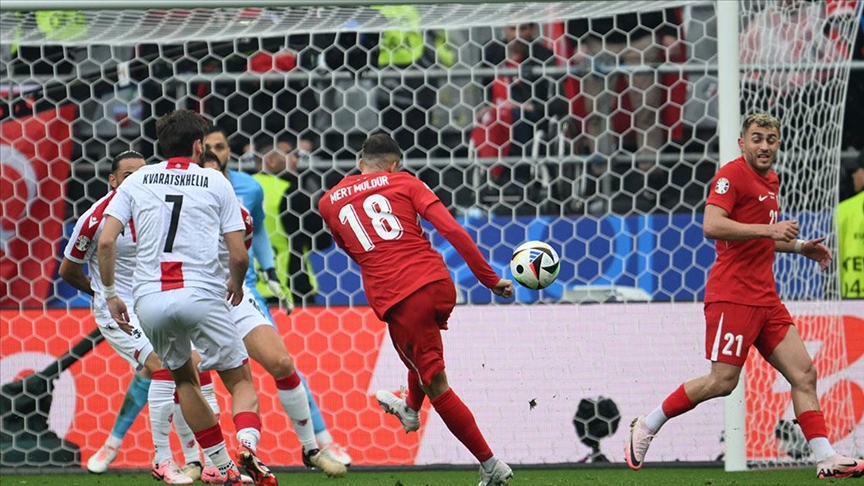 MERT MÜLDÜR'ÜN GOLÜ EURO 2024'ÜN "EN GÜZEL GOLÜ" SEÇİLDİ