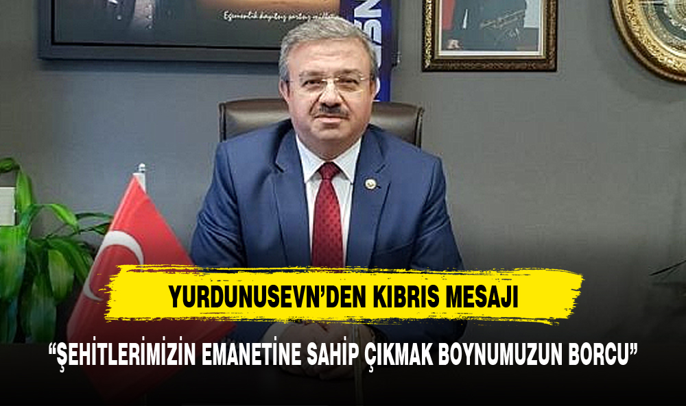 Yurdunuseven: "Şehitlerimizin emanetlerine sahip çıkmak boynumuzun borcu”