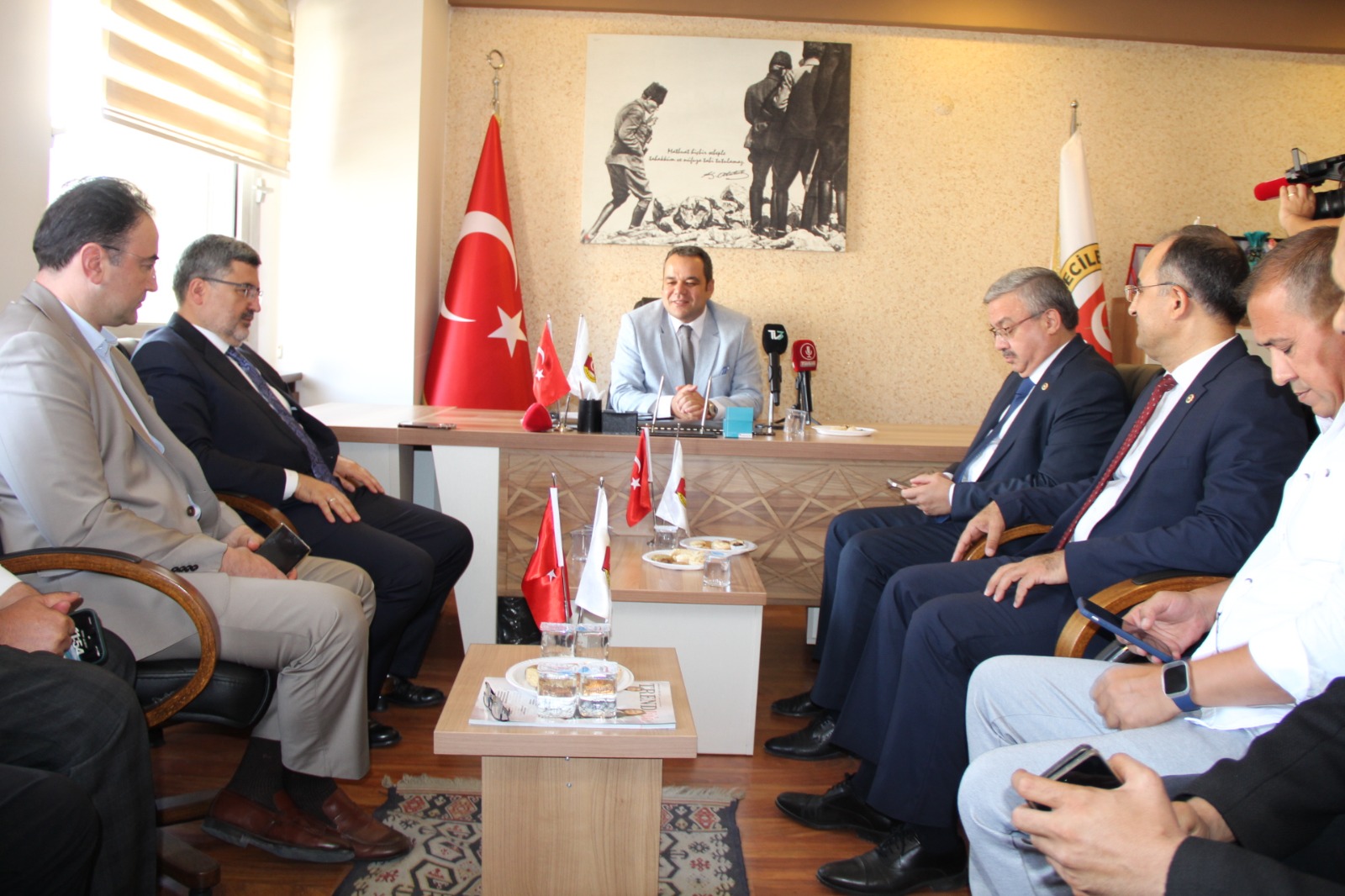 AK PARTİ MİLLETVEKİLLERİ AGC'Yİ ZİYARET ETTİ!
