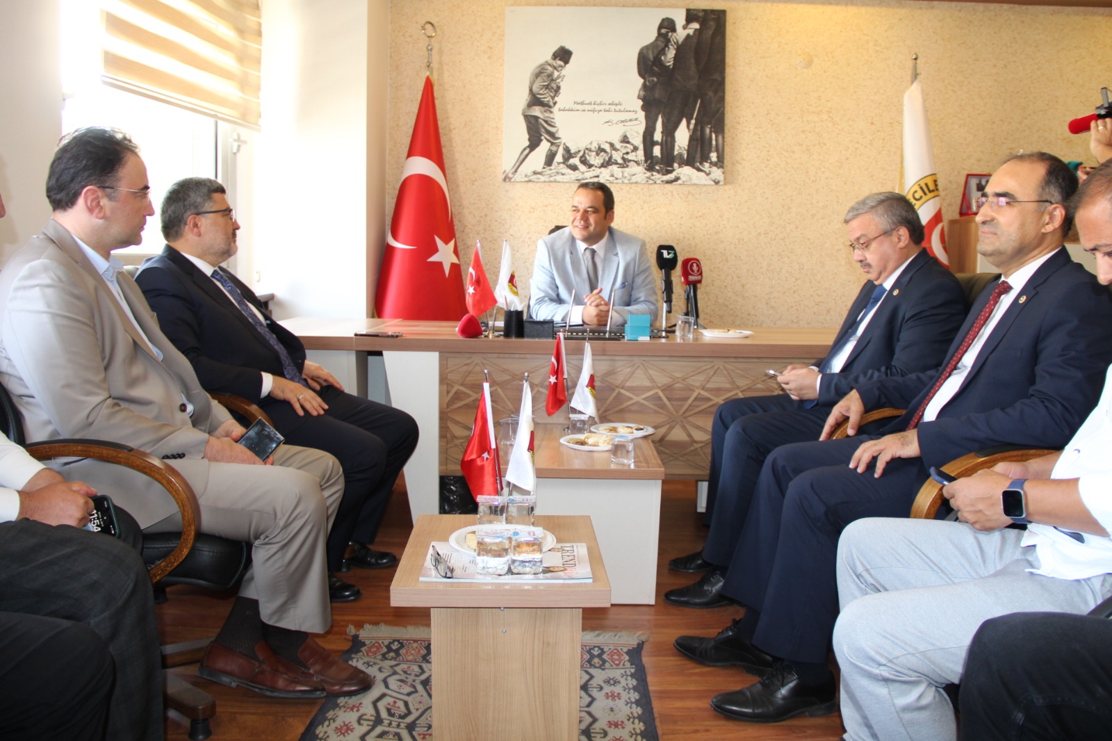 AK PARTİ MİLLETVEKİLLERİ AGC'Yİ ZİYARET ETTİ!