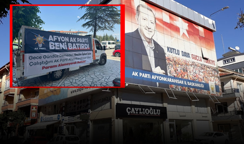 "AK Parti Beni Batırdı" Pankartına Yönelik Bilgilere Türkeli Gazetesi Ulaştı