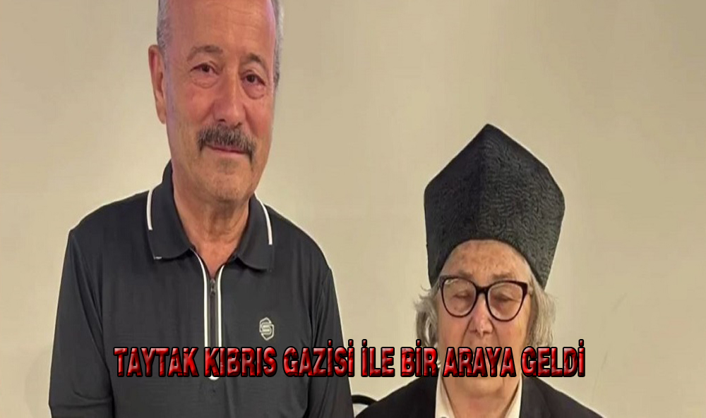 TAYTAK 87 YAŞINDAKİ KIBRIS GAZİSİ HEMŞİRE İLE BİR ARAYA GELDİ