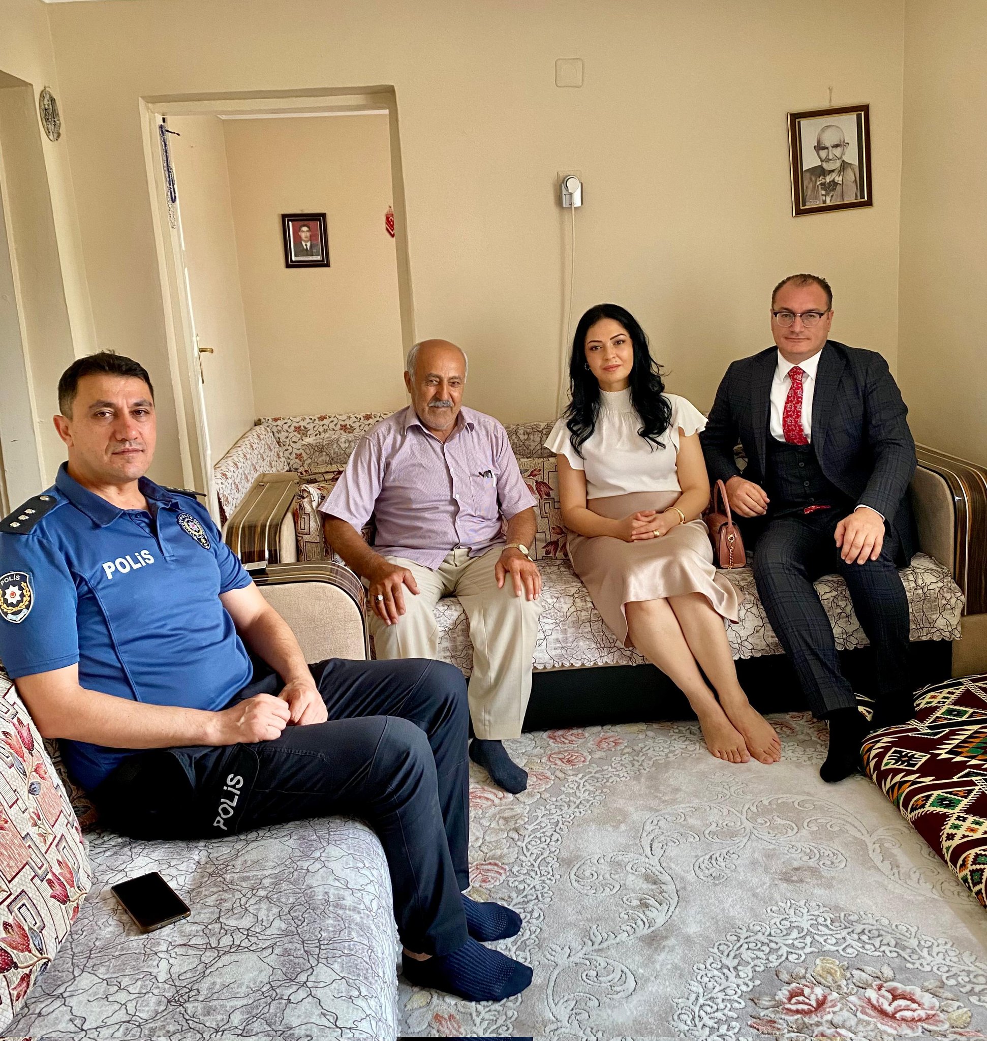Kaymakam Arıkan'ın İlçedeki ilk Ziyareti Şehit Ailesine Oldu