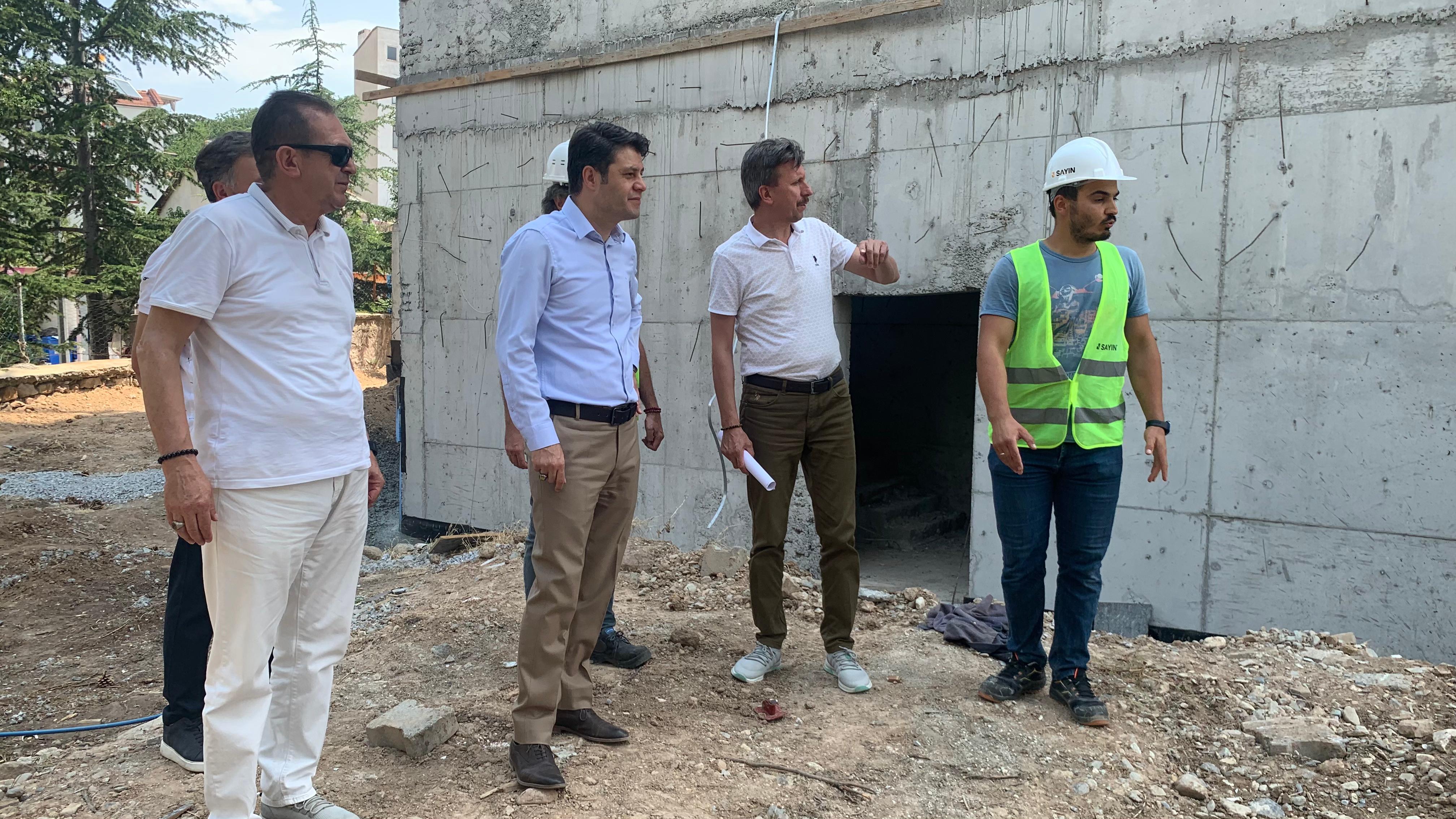 İlçede İzi Var Harmanda Sözü Var Kaymakam Çengel'den Teknik Ziyaret