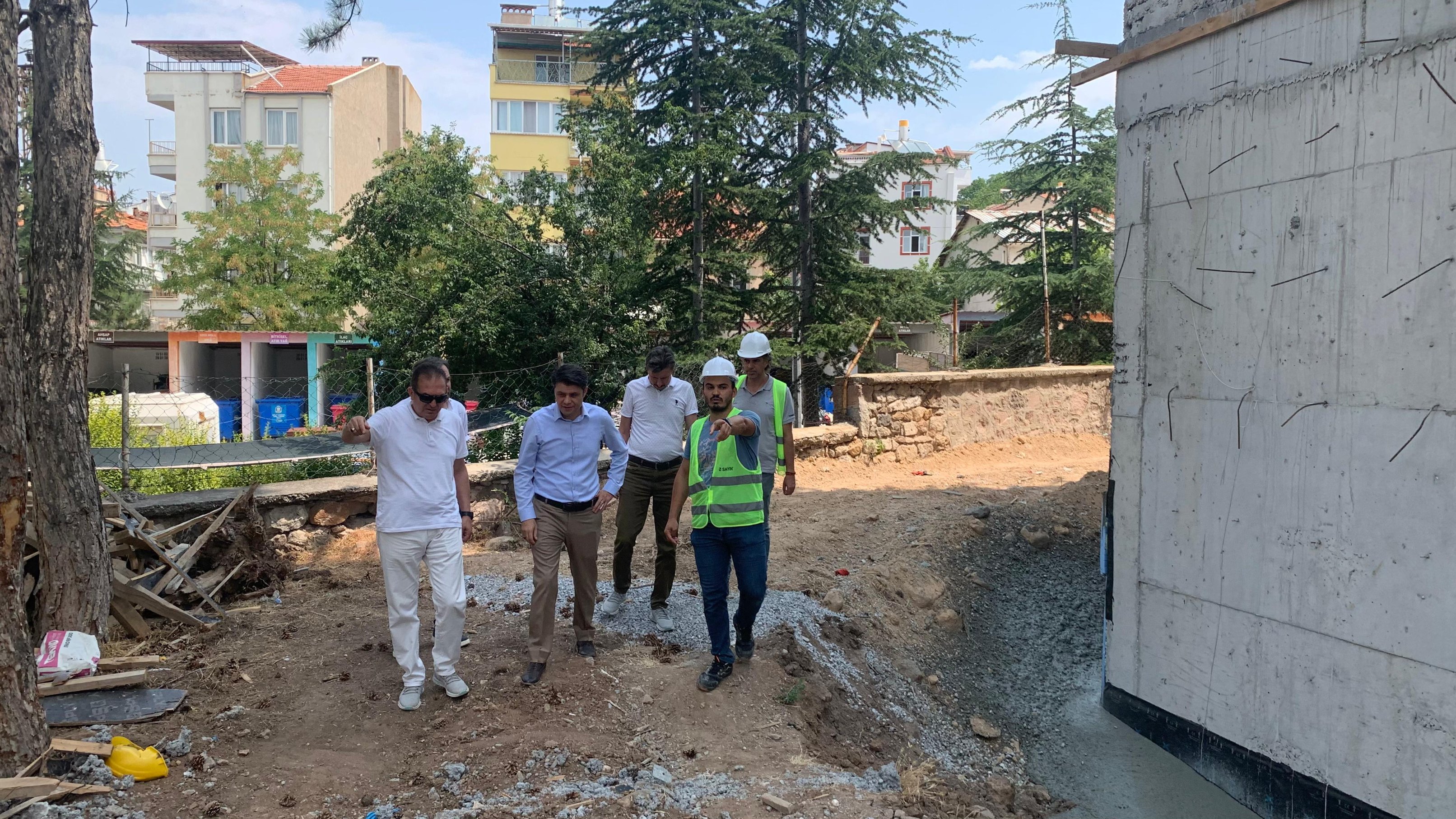 İlçede İzi Var Harmanda Sözü Var Kaymakam Çengel'den Teknik Ziyaret