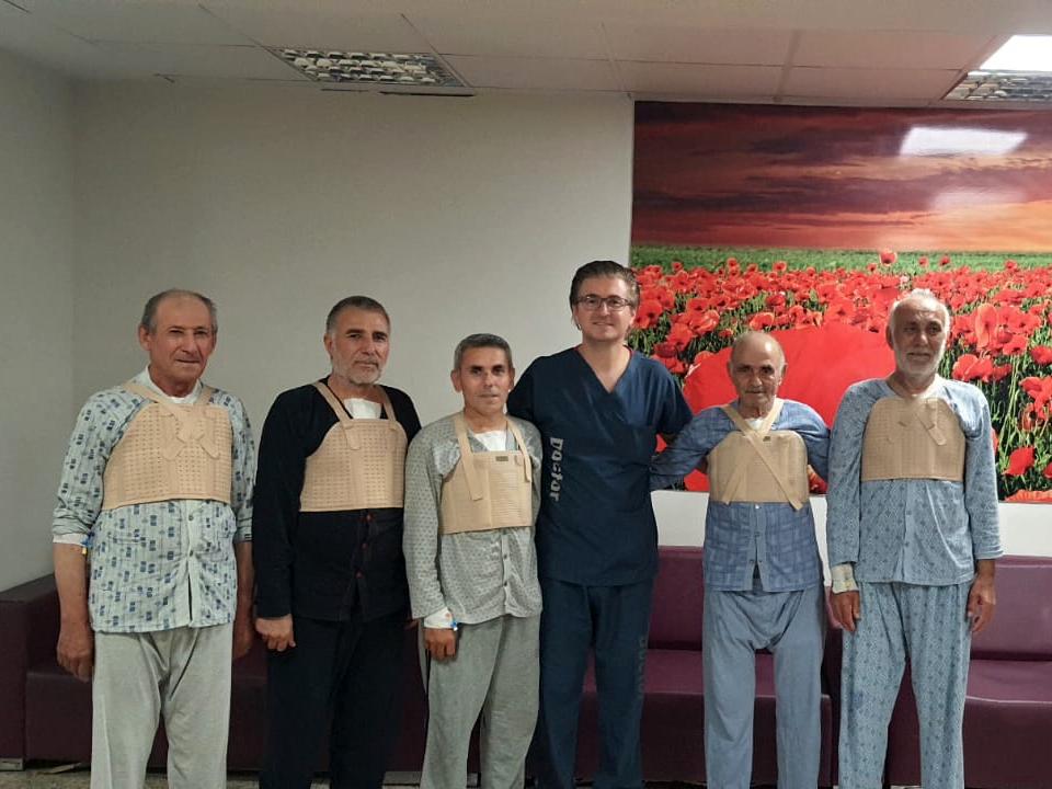BEŞ HASTA AYNI GÜN KALP AMELİYATI OLUP AYNI GÜN TABURCU EDİLDİ