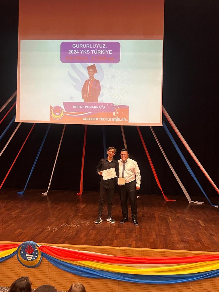 TED Afyon Koleji YKS Başarısını Ödüllendirdi