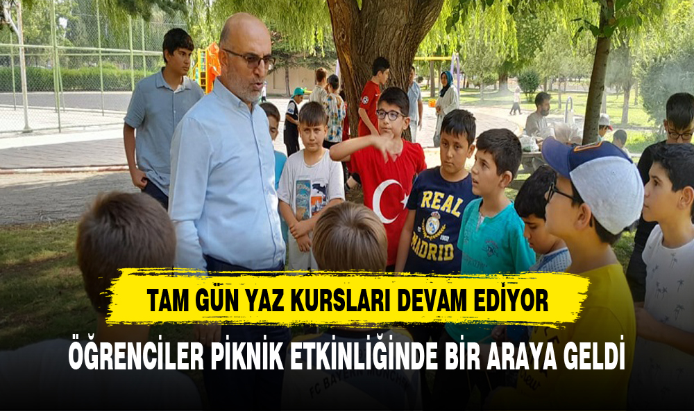 TAM GÜN YAZ KURSLARI DEVAM EDİYOR