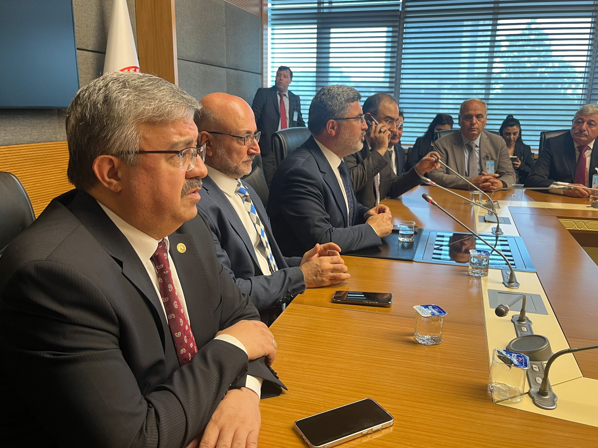Başkan Şahin ve Teşkilatı TBMM'de Grup Toplantısına Katıldı