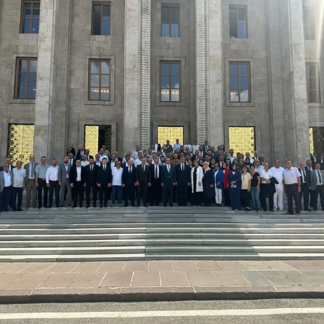 AK PARTİ AFYON TEŞKİLATI CUMHURBAŞKANI  ERDOĞAN'I GRUP TOPLANTISINDA DİNLEDİ
