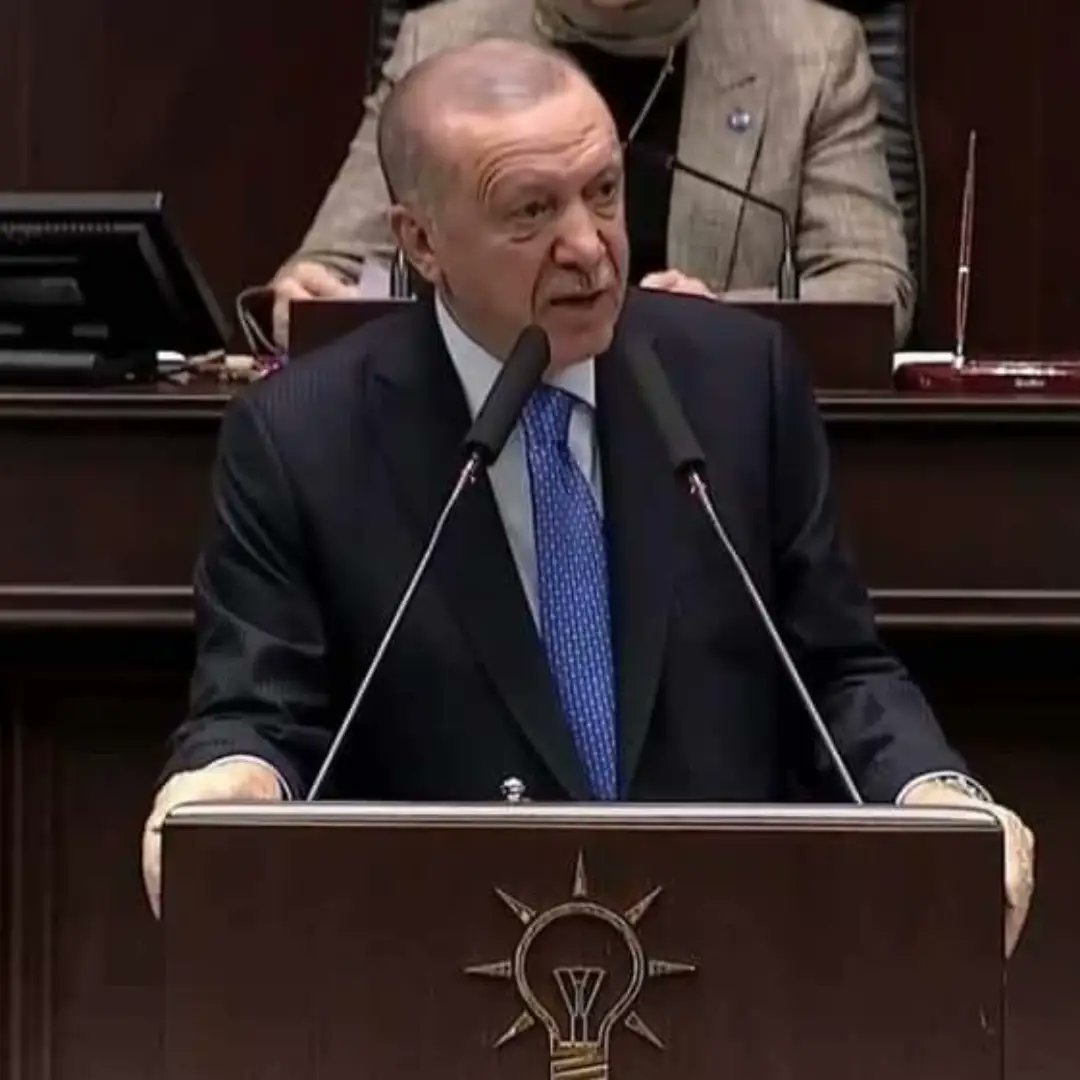 AK PARTİ AFYON TEŞKİLATI CUMHURBAŞKANI  ERDOĞAN'I GRUP TOPLANTISINDA DİNLEDİ