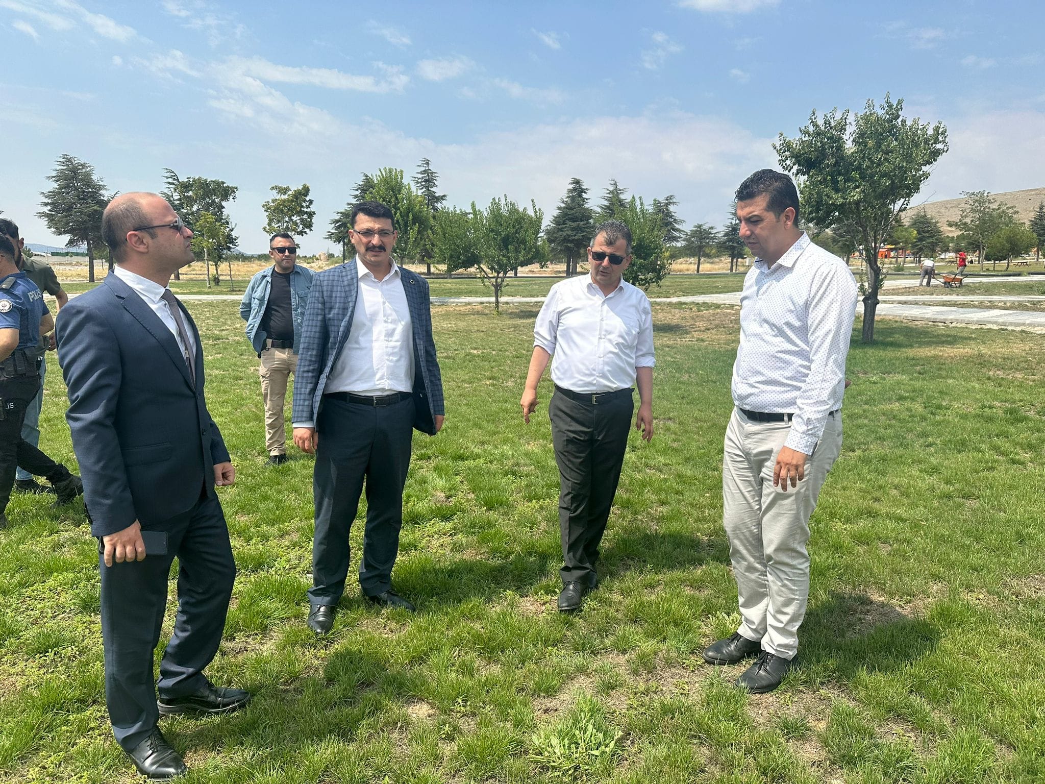 BAŞKAN KOYUNCU FESTİVAL ALANINI ZİYARET ETTİ