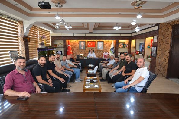 Mimar ve Mühendislerden Başkan Öztaş'a Ziyaret