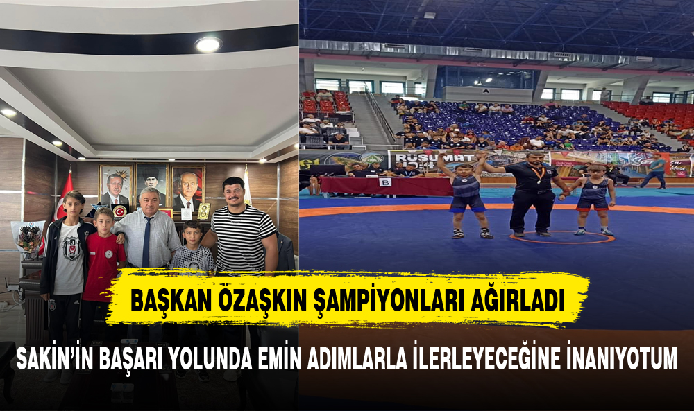 BAŞKAN ÖZAŞKIN:"GENÇLERİMİZİN  BAŞARISI BİZİ GURURLANDIRDI"