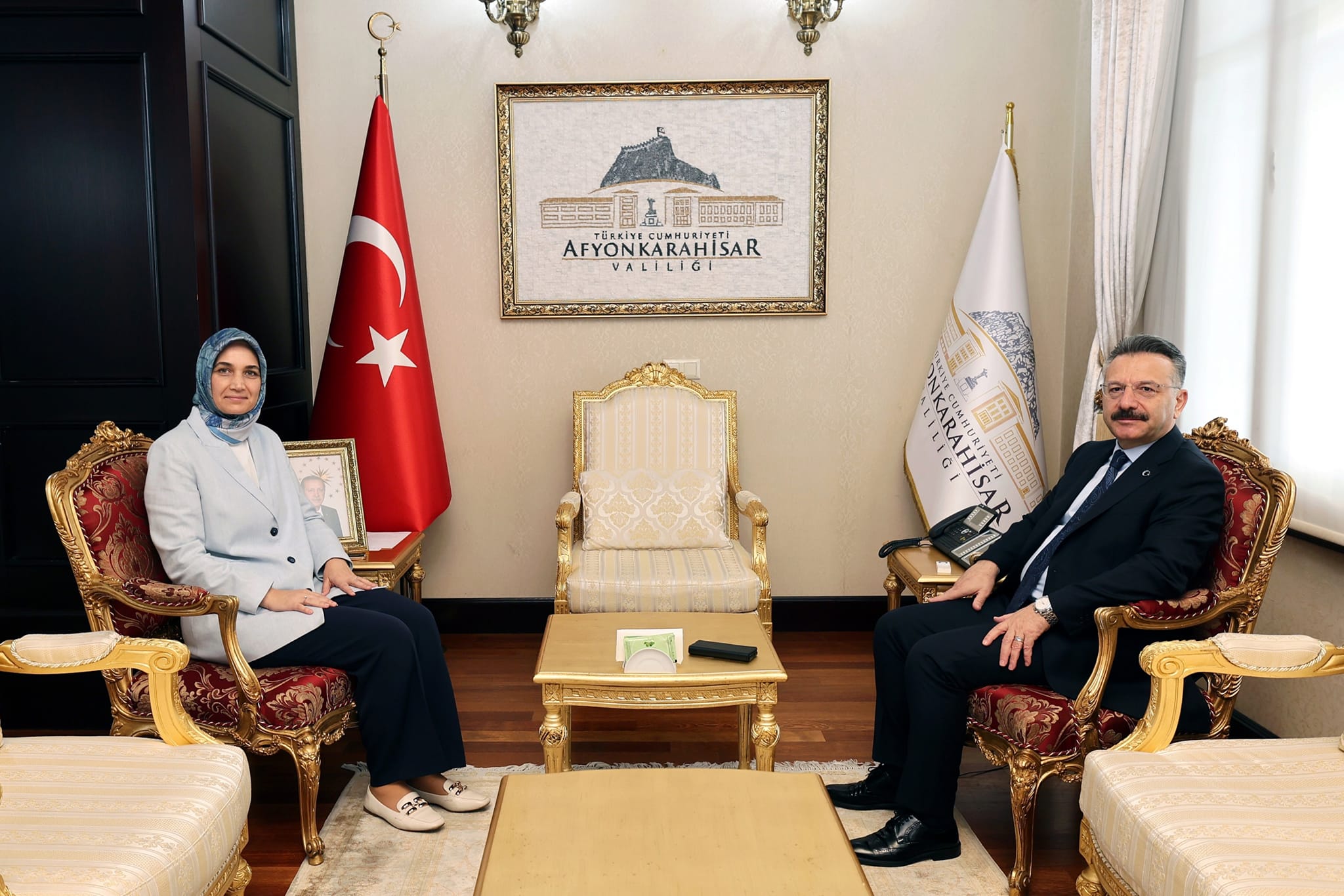 Vali Aksoy'dan Vali Yiğitbaşı'ya Ziyaret