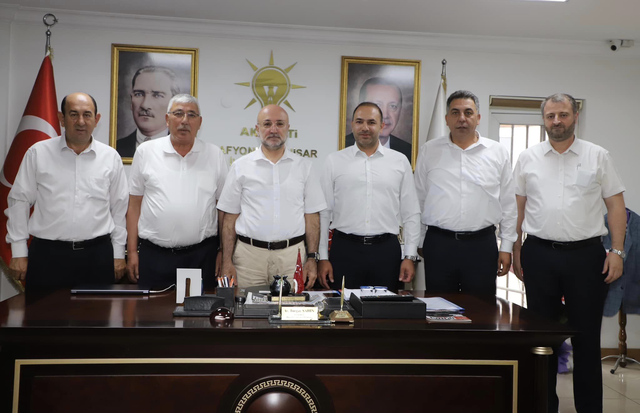 AK Partili Şahin'e Pancar Üreticisinin Sesi Başkan Eroğlu’ndan Ziyaret