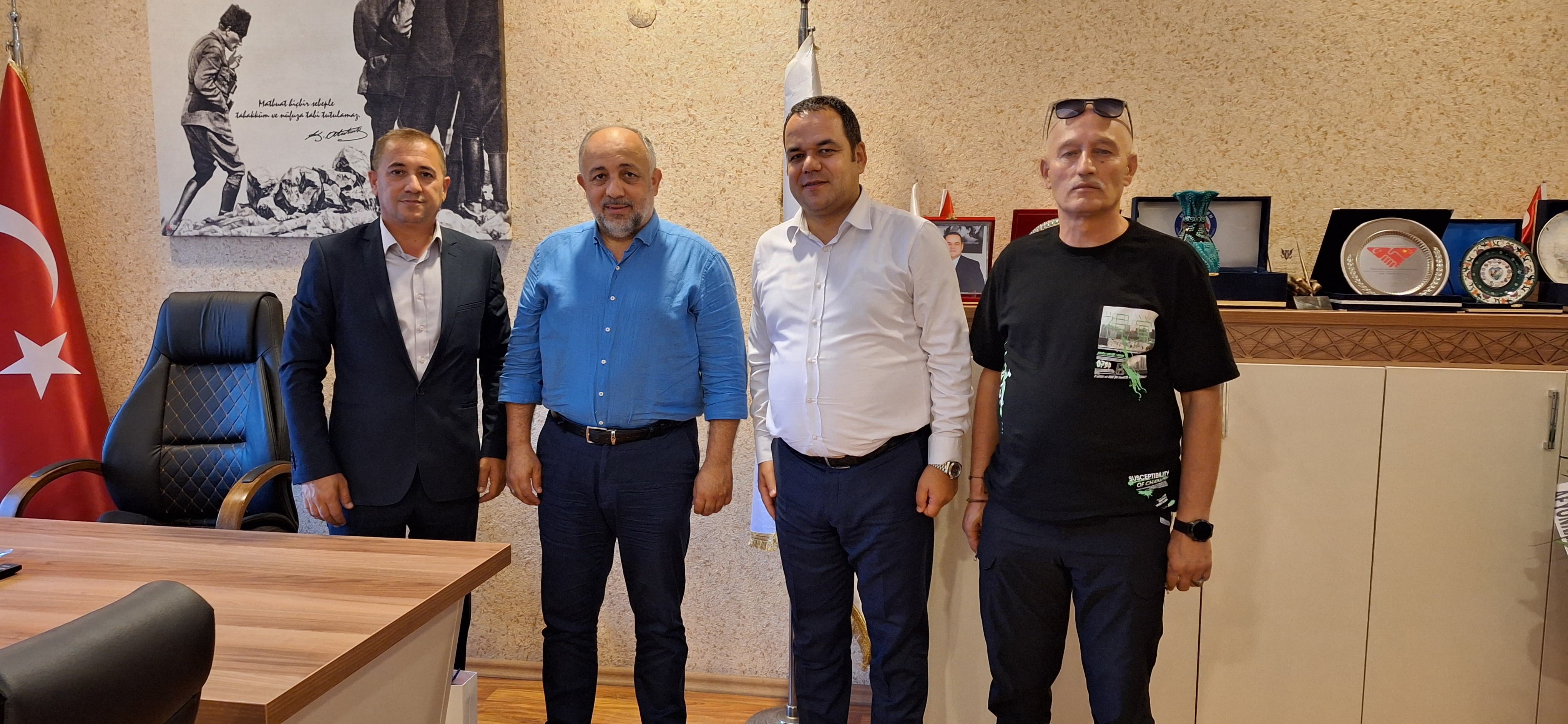 Müdür Kasapoğlu'ndan AGC'ye Ziyaret "Basın Toplumun Vazgeçilmez Bir Unsurudur"