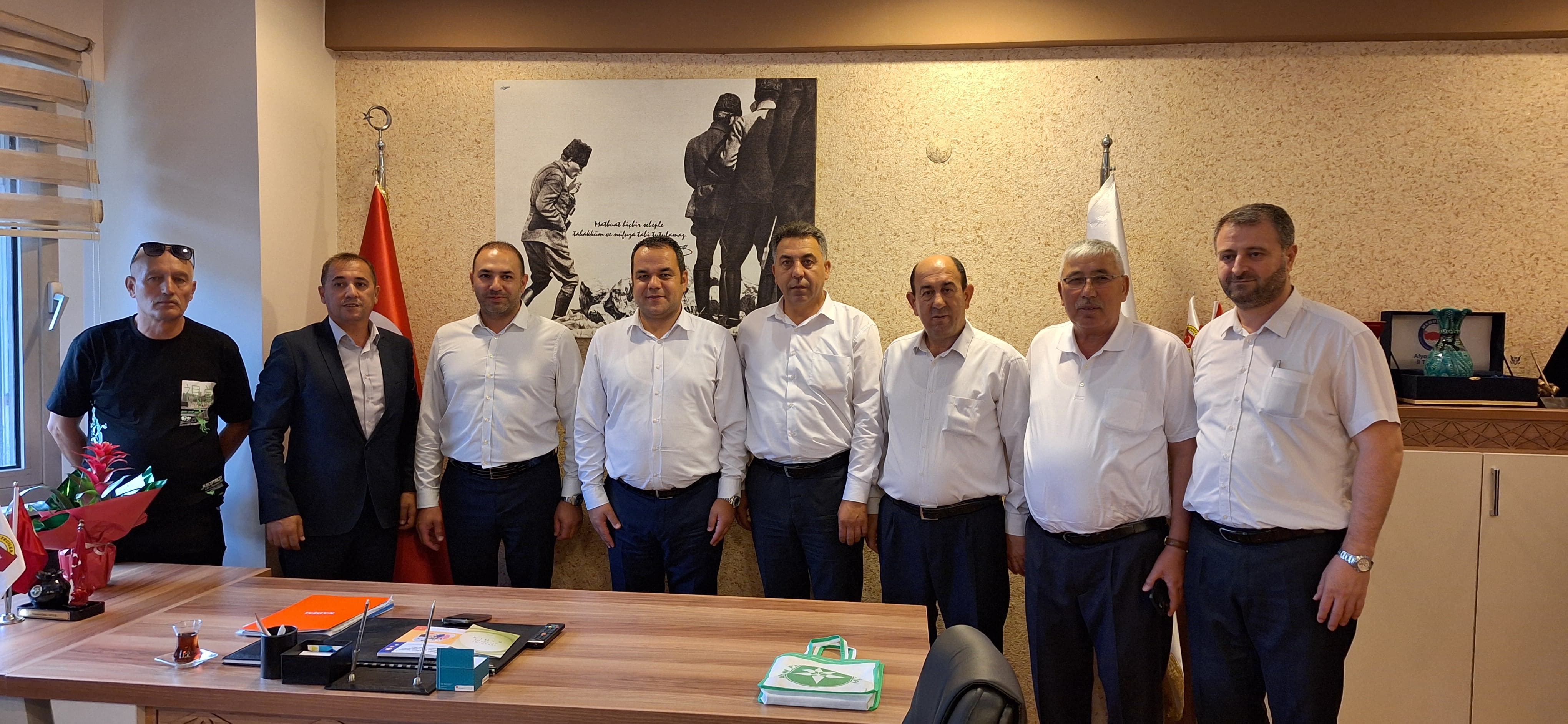 Başkan Eroğlu'ndan AGC'ye Ziyaret "Basın Çiftçinin Sesi Olmaya Devam Ediyor"
