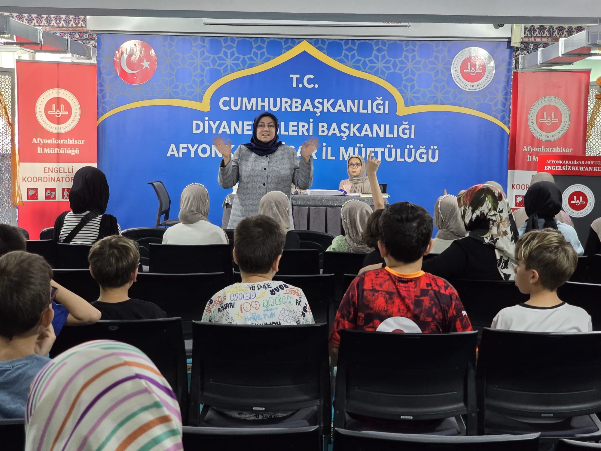 Müftü Yardımcısı Kurt Engelsiz Kur’an Kurslarını Ziyaret Etti