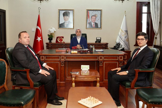 Vali Yiğitbaşı Kentte Atanan İki Kaymakamı Makamda Kabul Etti