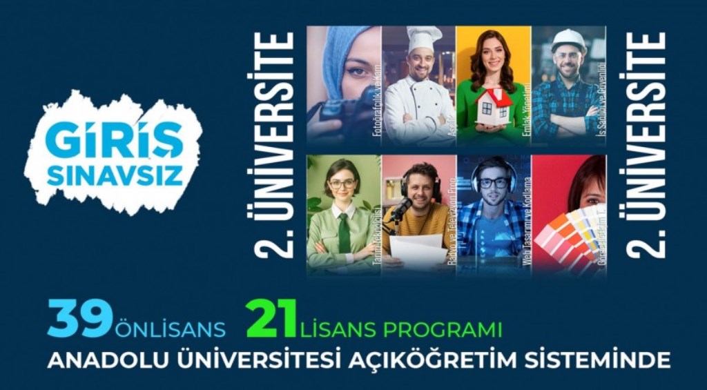 SINAVSIZ İKİNCİ ÜNİVERSİTE KAYITLARI DEVAM EDİYOR