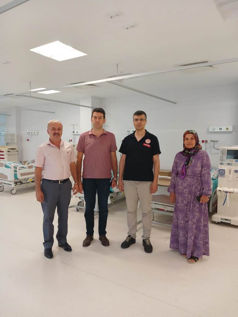 KORKMAZ VE KOYUNCU SİNANPAŞA DEVLET HASTANESİNİ İNCELEDİ 