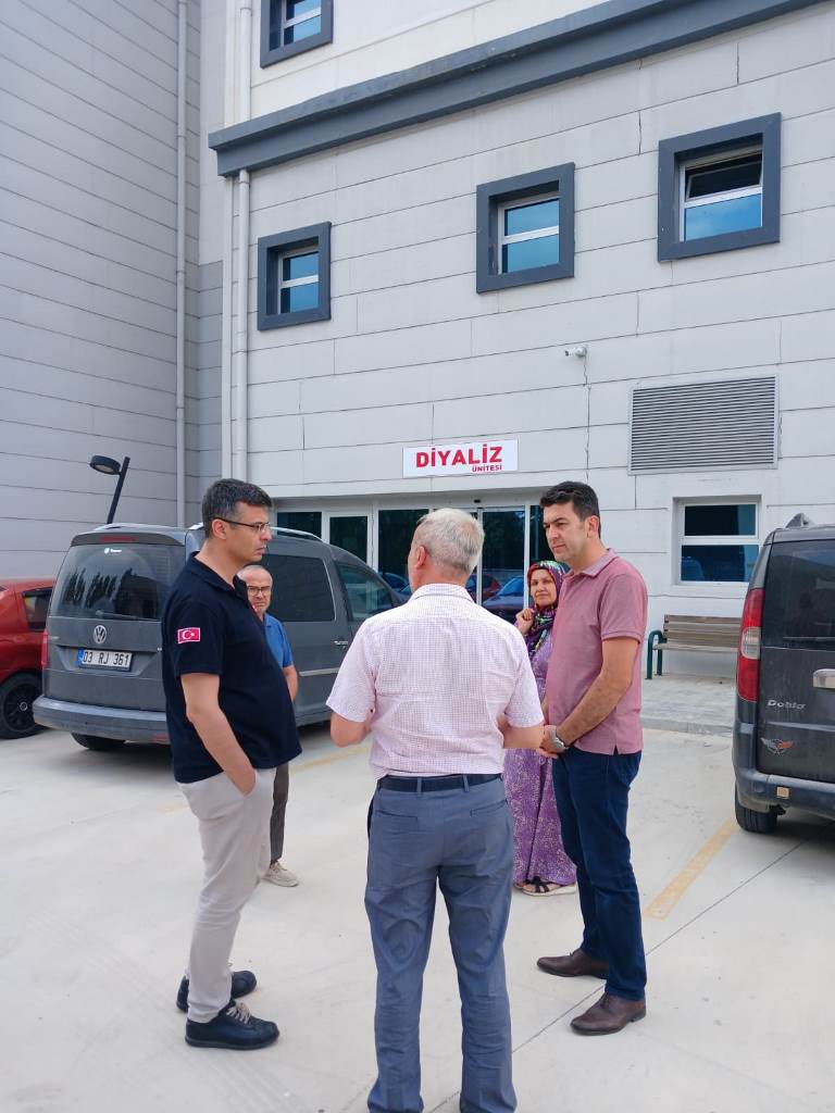 KORKMAZ VE KOYUNCU SİNANPAŞA DEVLET HASTANESİNİ İNCELEDİ 