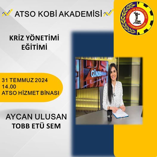 ATSO KOBİ'de Eğitimler Tüm Hızıyla Sürüyor