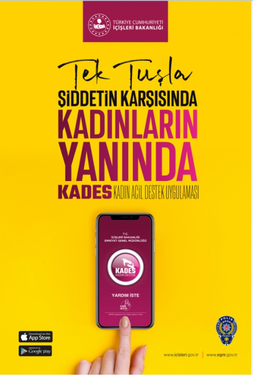 Afyonkarahisar'da 26 Bin 627 Kişi KADES Uygulamasını Kullanıyor!