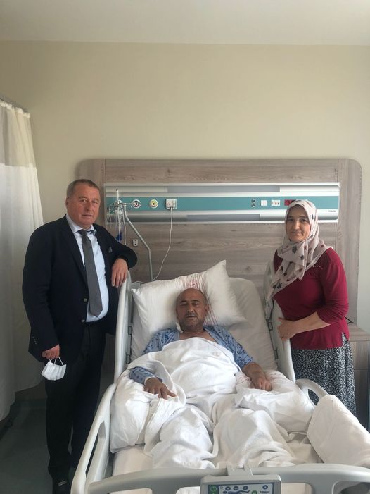 İYİ PARTİ GENEL BAŞKAN YARDIMCISI OLGUN'DAN HASTA ZİYARETİ