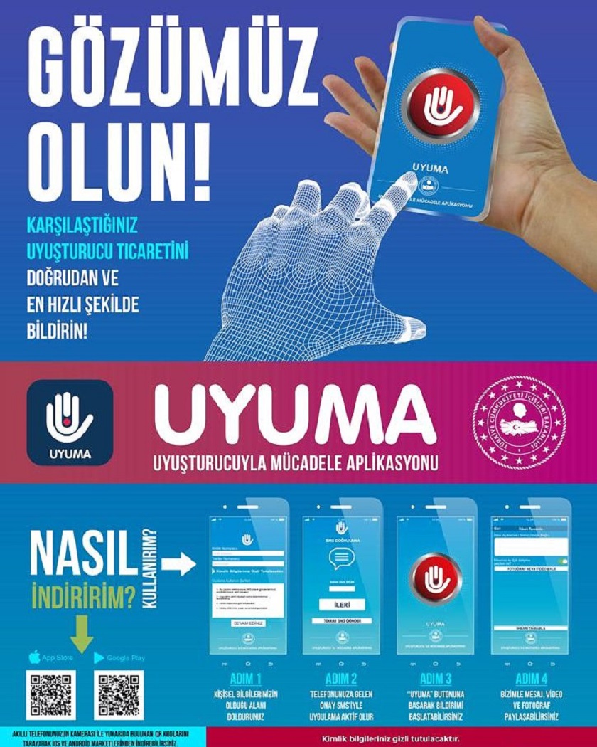 Afyonkarahisar'da Uyuşturucuya 'Geçit Yok!'